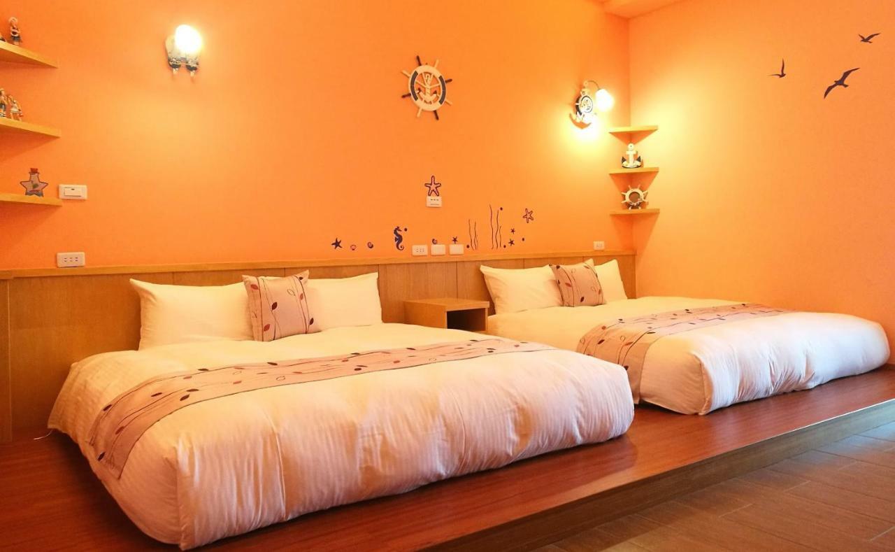 Love Ocean & Happy Bay Homestay Donggang Extérieur photo