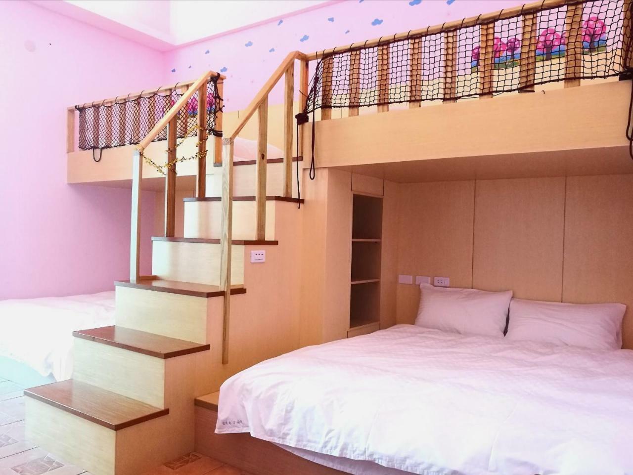 Love Ocean & Happy Bay Homestay Donggang Extérieur photo